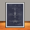 1941 Vultee A-31 Vengeance Dive Bomber Patent Print - Unframed