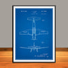 1941 Vultee A-31 Vengeance Dive Bomber Patent Print - Unframed