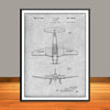 1941 Vultee A-31 Vengeance Dive Bomber Patent Print - Unframed