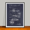 1942 Gibson Guitar Pickup Patent Print - UNFRAMED