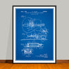 1942 Gibson Guitar Pickup Patent Print - UNFRAMED