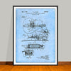 1942 Gibson Guitar Pickup Patent Print - UNFRAMED