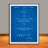 1942 Constellation Airliner Patent Print - Unframed