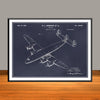 1942 Lockheed Constellation Airliner Horizontal Patent Print - UNFRAMED