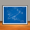 1942 Lockheed Constellation Airliner Horizontal Patent Print - UNFRAMED