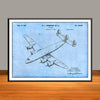 1942 Lockheed Constellation Airliner Horizontal Patent Print - UNFRAMED