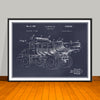 1944 Dump Truck Patent Print - Unframed