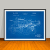 1944 Dump Truck Patent Print - Unframed