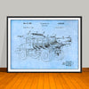 1944 Dump Truck Patent Print - Unframed