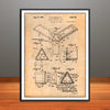 1944 Engineer Architect Scale Patent Print - Unframed