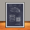 1944 F.M. Jones Automotive Air Conditioning Unit Patent Print - UNFRAMED