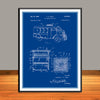 1944 F.M. Jones Automotive Air Conditioning Unit Patent Print - UNFRAMED