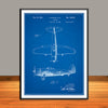 1944 P-47 Thunderbolt Fighter Patent Print - UNFRAMED