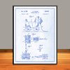 1945 L.M. Holmes Knockdown Wheeled Toy Patent Print - UNFRAMED