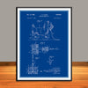 1945 L.M. Holmes Knockdown Wheeled Toy Patent Print - UNFRAMED