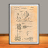 1945 L.M. Holmes Knockdown Wheeled Toy Patent Print - UNFRAMED