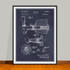 1947 Beer Tap Patent Print - Unframed