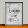 1947 Beer Tap Patent Print - Unframed