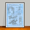 1947 ENIAC First Programmable Computer Patent Print - Unframed