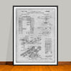 1947 ENIAC First Programmable Computer Patent Print - Unframed