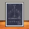 1948 B52H Bombing Aircraft Patent Print - Unframed