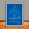 1948 B52H Bombing Aircraft Patent Print - Unframed