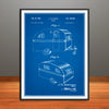1948 Travel Trailer Patent Print - Unframed