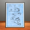 1948 Travel Trailer Patent Print - Unframed