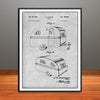 1948 Travel Trailer Patent Print - Unframed