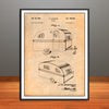1948 Travel Trailer Patent Print - Unframed