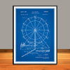 1949 Portable Ferris Wheel Patent Print - Unframed