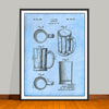 1949 Beer Mug Patent Print - Unframed