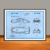 1949 Tucker Automobile Patent Print - Unframed