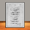 1950 Artist Palette Patent Print - Unframed