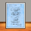 1950 Artist Palette Patent Print - Unframed