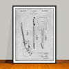 1951 Fender Guitar Patent Print - UNFRAMED