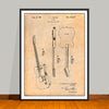 1951 Fender Guitar Patent Print - UNFRAMED