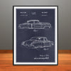 1951 Harley Earl Cadillac Patent Print - Unframed