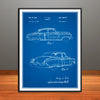 1951 Harley Earl Cadillac Patent Print - Unframed