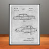 1951 Harley Earl Cadillac Patent Print - Unframed