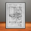 1951 Payne Hot Air Furnace Control Patent Print - Unframed