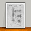 1952 Gibson Guitar Bridge Patent Print - UNFRAMED
