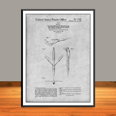 1952 Northrop SM-62 Cruise Missile Patent Print - Unframed
