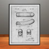 1952 Oscar Mayer Wienermobile Patent Print - Unframed
