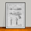 1953 Ray Gun Toy Pistol Patent Print - UNFRAMED