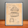 1953 BMW Isetta Patent Print - Unframed