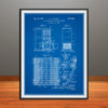 1953 Lennox Air Conditioning Unit Patent Print - Unframed