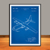 1953 Lockheed C-130 Hercules Transport Aircraft Patent Print - UNFRAMED