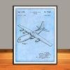 1953 Lockheed C-130 Hercules Transport Aircraft Patent Print - UNFRAMED