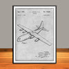 1953 Lockheed C-130 Hercules Transport Aircraft Patent Print - UNFRAMED